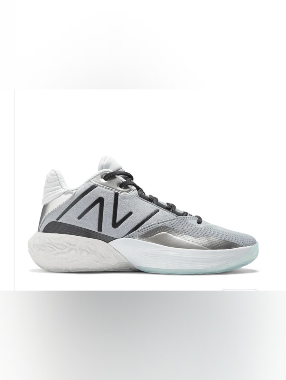 New Balance FIRE! NWOB! Men's Two Wxy V4 Sneakers #BB2WYGS4 in Steel Sz W10.5/M9